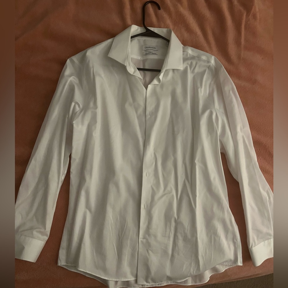 Men's White Dress Shirt